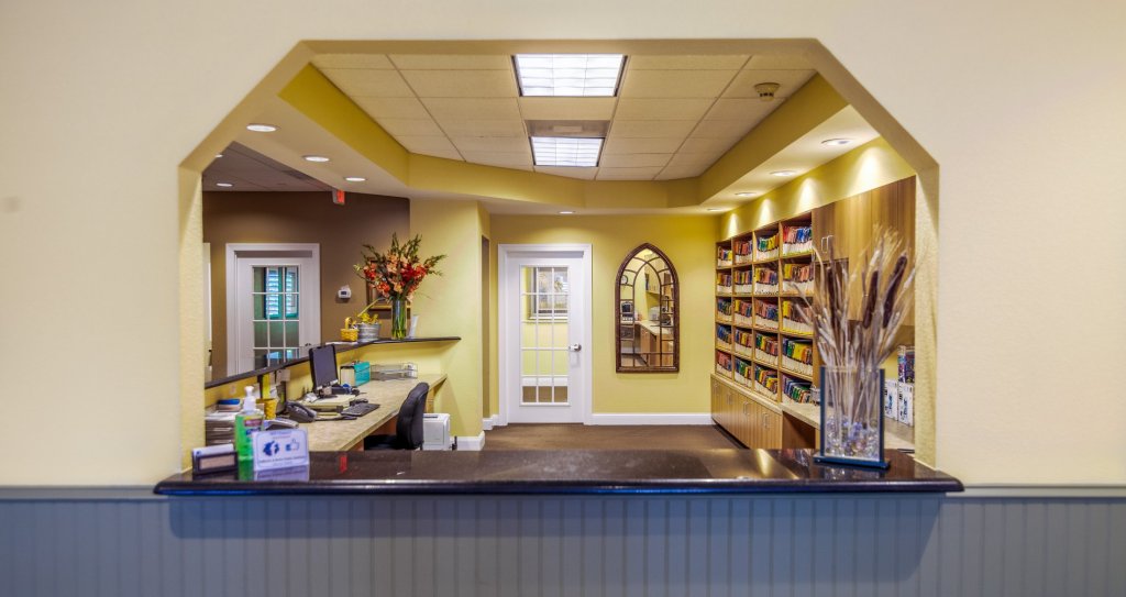 Front desk at DeMarsh & Rocha Family Dentistry